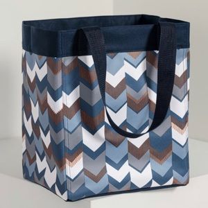 Essential Storage Tote - Shades of Chevron